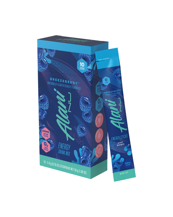 Alani Nu Breezeberry Energy Sticks 10-Pack