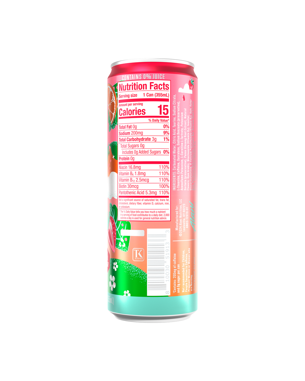 Energy Drink - Strawberry Sunrise