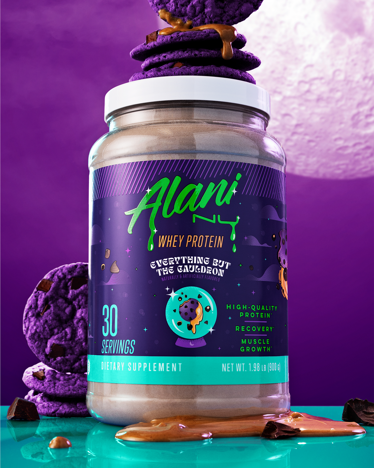 Alani Nu Whey Protein, Fruity Cereal - 15.5 oz