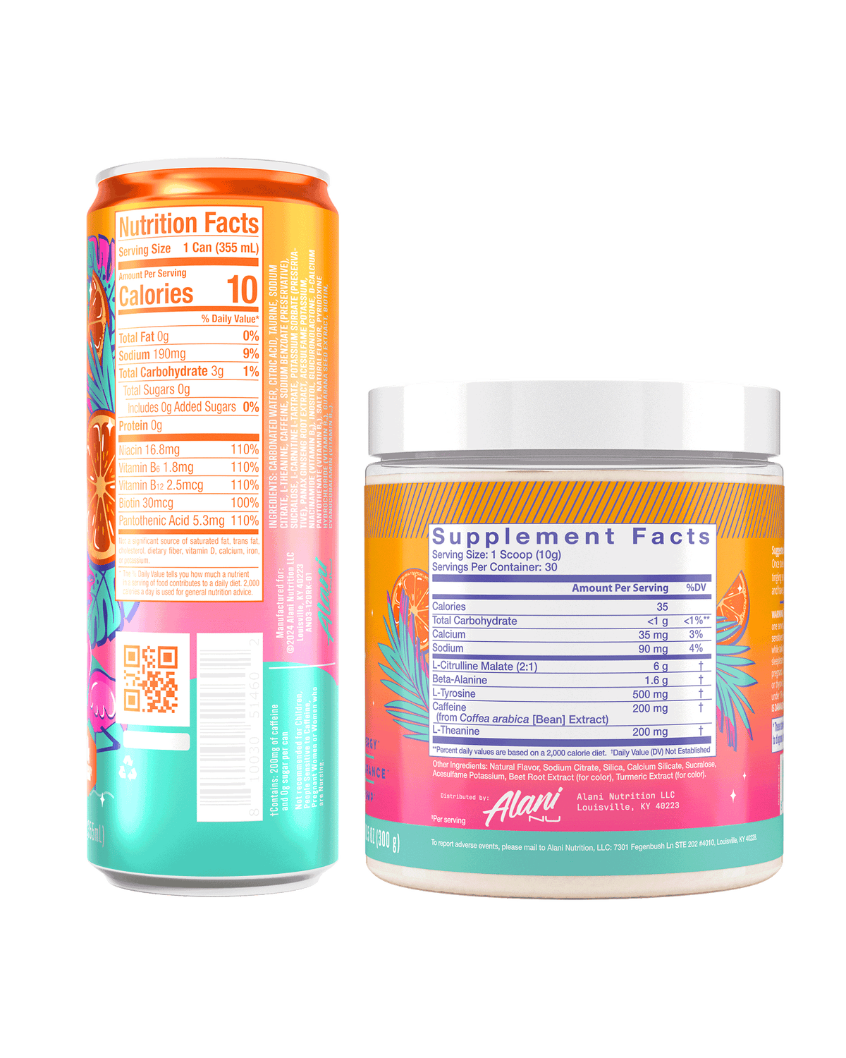 Energy Drink &amp; Pre-Workout - Orange Kiss