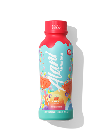  Alani Nu Protein Shake, Ready to Drink, Naturally Flavored,  Gluten Free, Only 140 Calories with 20g Protein per 12 Fl Oz bottle (Fruity  Cereal, 12 Pack) 1 : Grocery & Gourmet Food