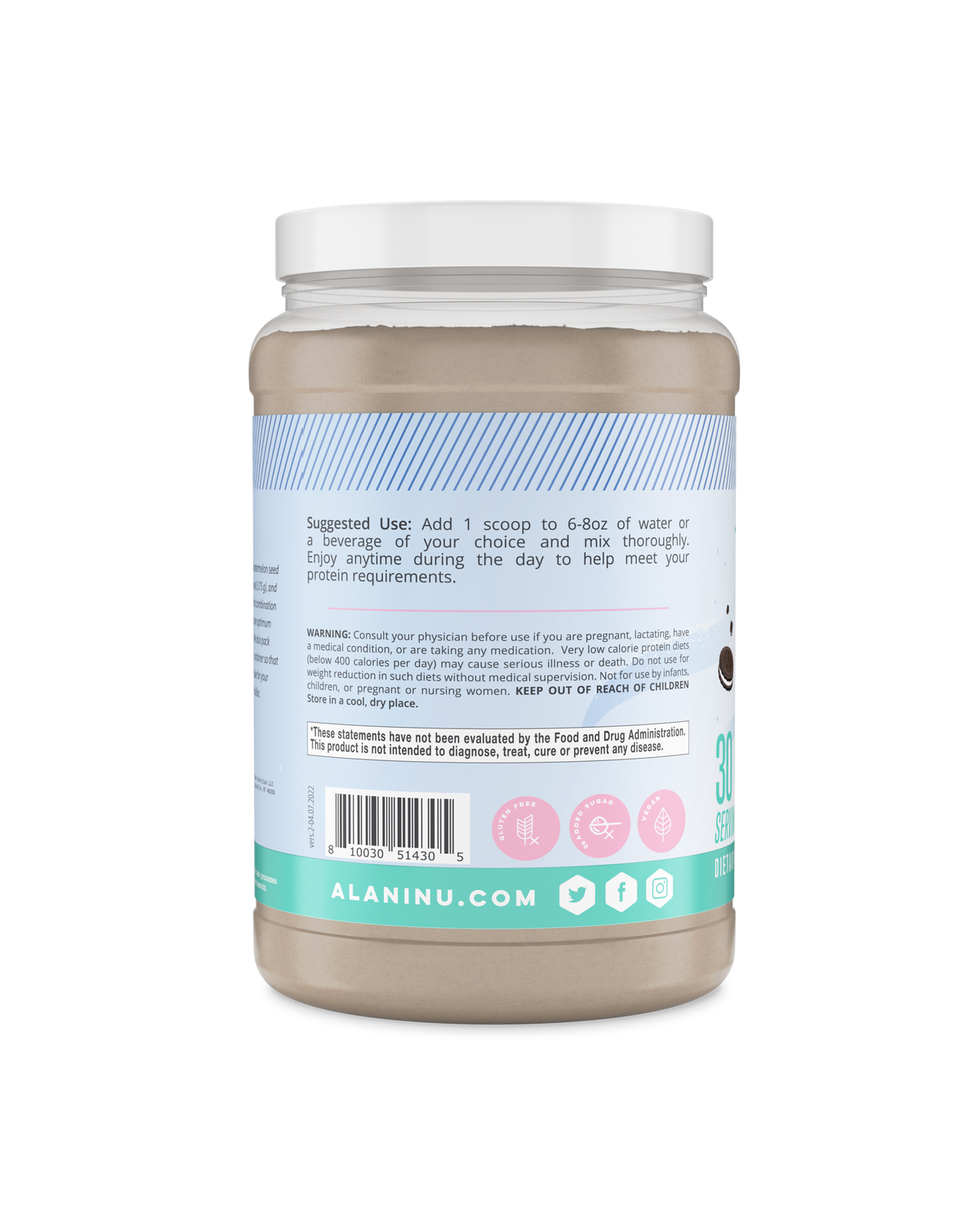 Alani Nu Munchies Whey Protein 30 Servings