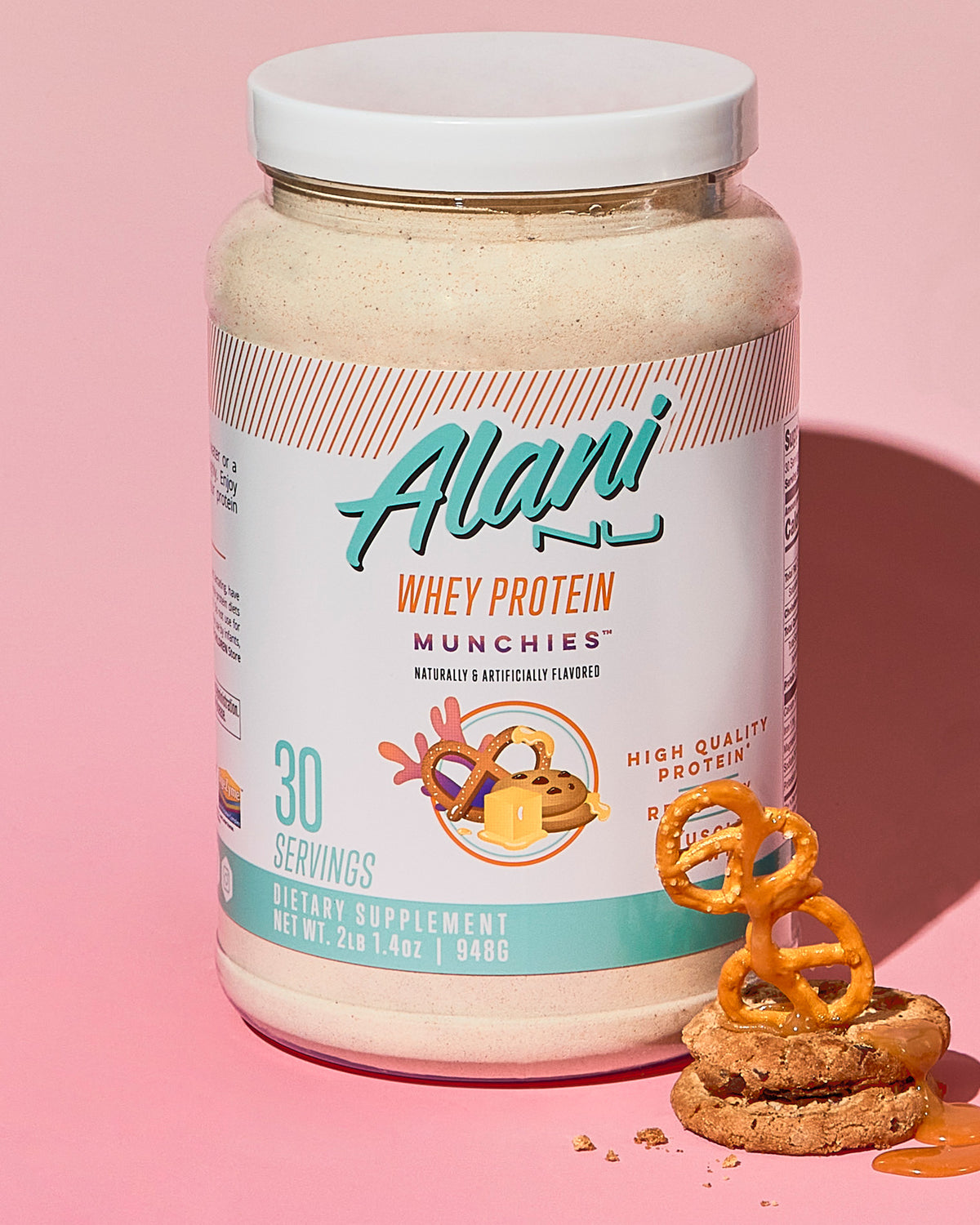 Alani Nu Whey Protein, Fruity Cereal - 15.5 oz